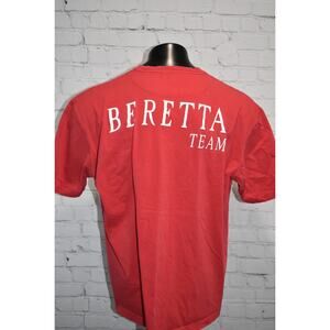 Beretta T-Shirt USA Outdoor Sportsman Mens Size 2XL XXL Red Cotton